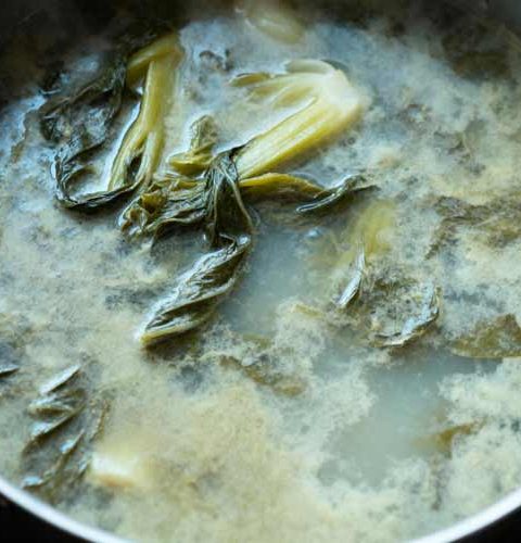 Bedorven soep gegeten