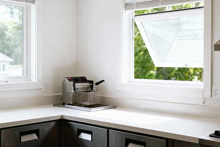 Frituurlucht verwijderen