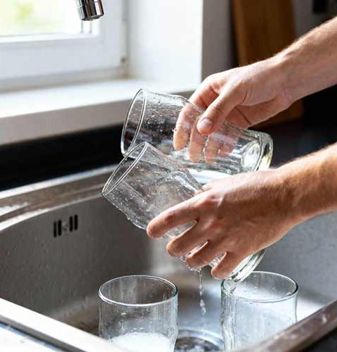 Hoe glazen afwassen?