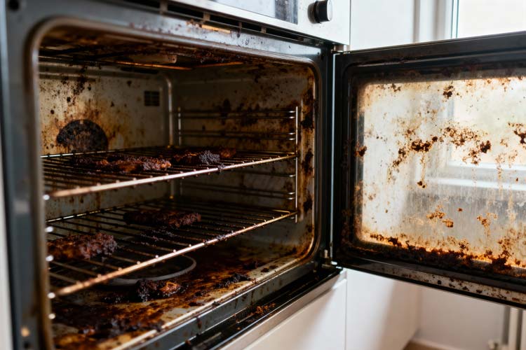 Oven schoonmaken