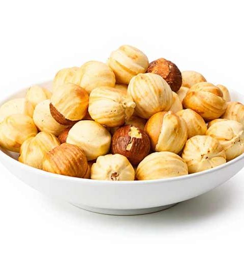 Hazelnoten roosteren