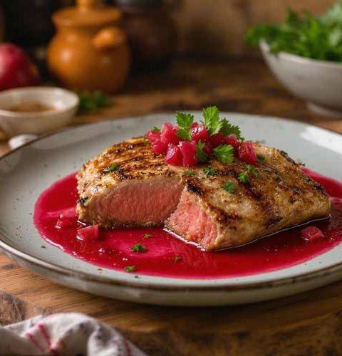 Hertenbiefstuk bakken