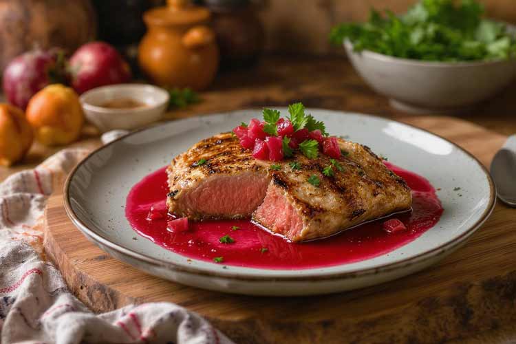 Hertenbiefstuk bakken