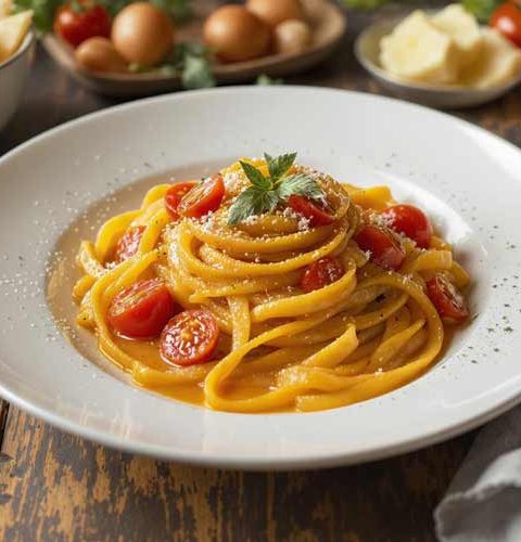 Linguine koken