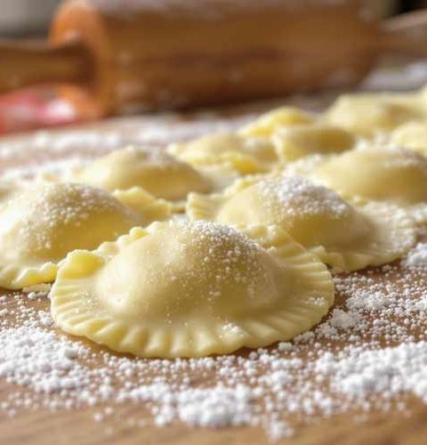 Verse ravioli koken