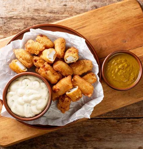 Kibbeling bakken