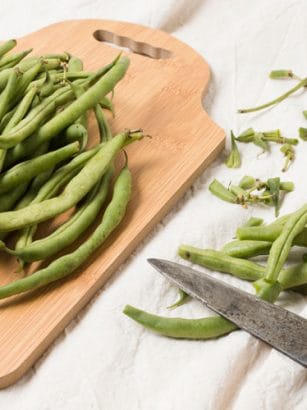 Sperziebonen koken