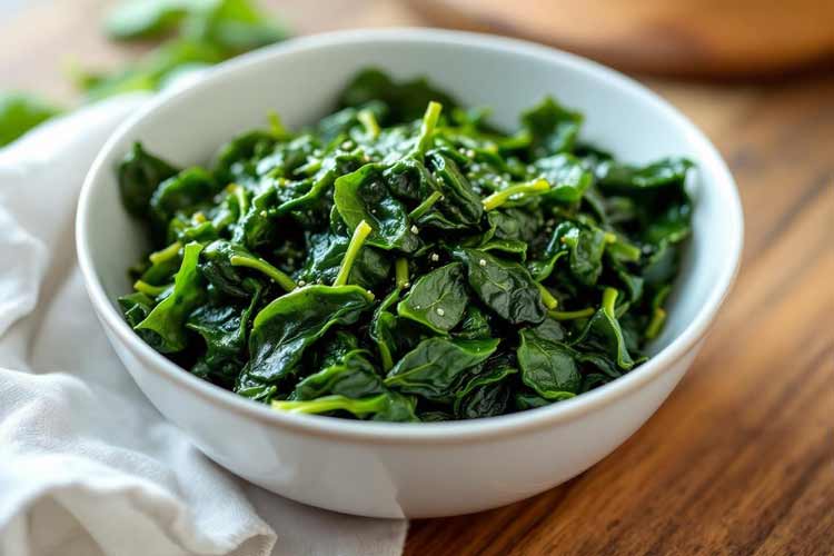 Spinazie koken
