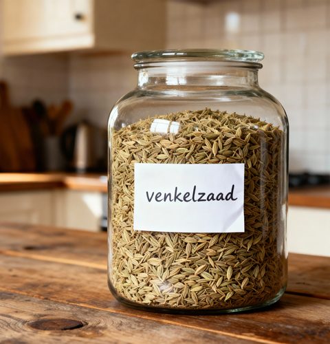 Venkelzaad roosteren
