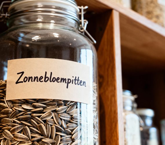 Zonnebloempitten roosteren