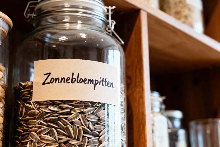 Zonnebloempitten roosteren