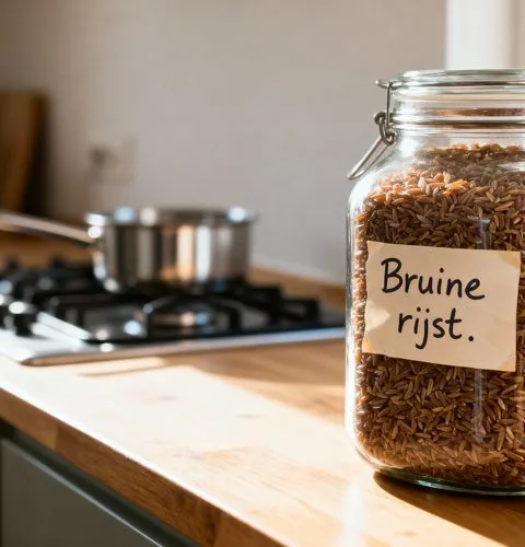Bruine rijst koken