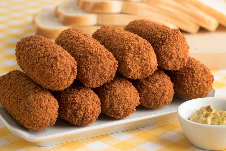 Kroketten frituren