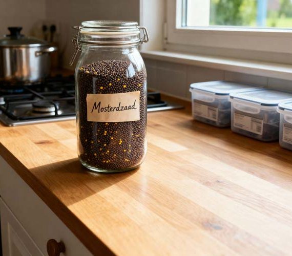 Mosterdzaad roosteren