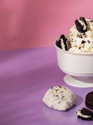 Oreo ijs maken