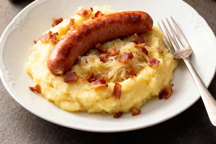 Stamppot zuurkool opwarmen