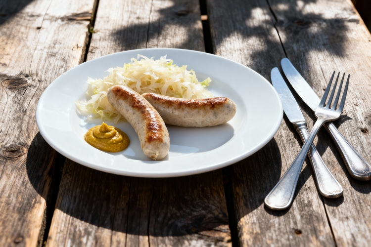 Weisswurst bakken