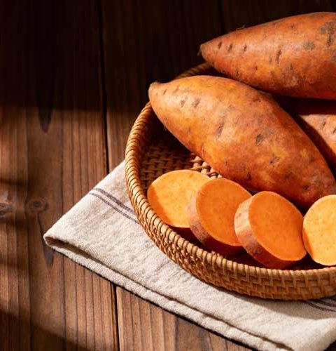 Zoete aardappelen koken