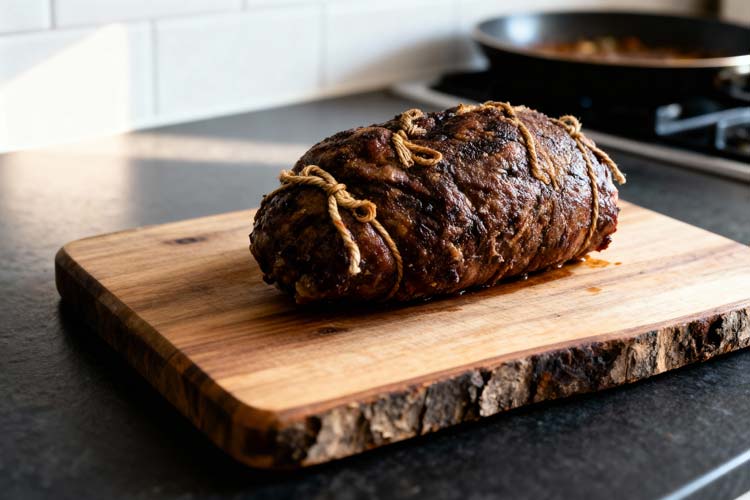 Bavette rollade braden