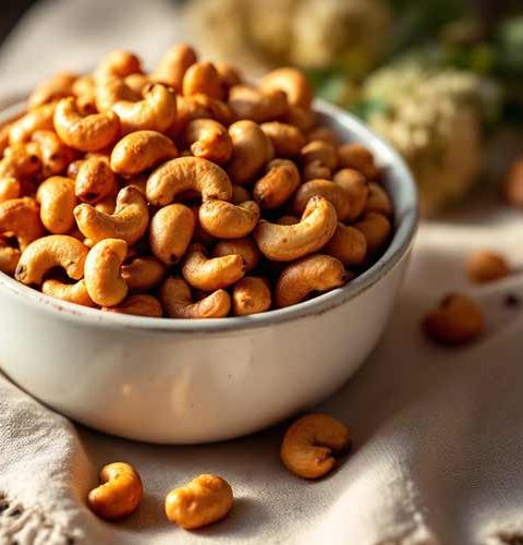 Cashewnoten roosteren