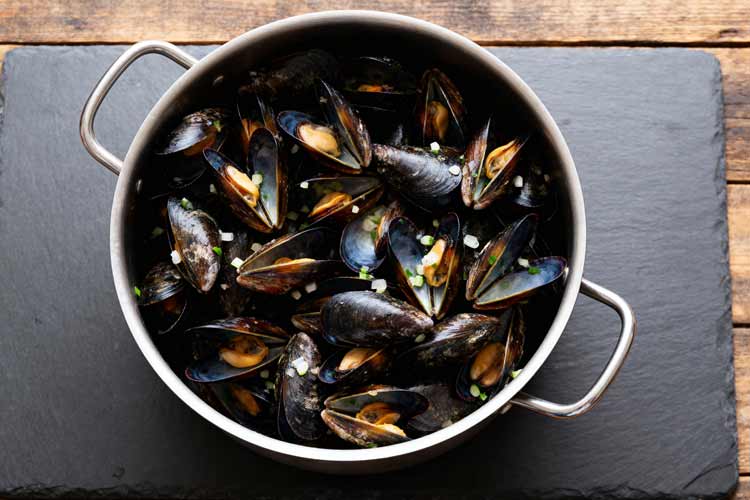 Mosselen koken