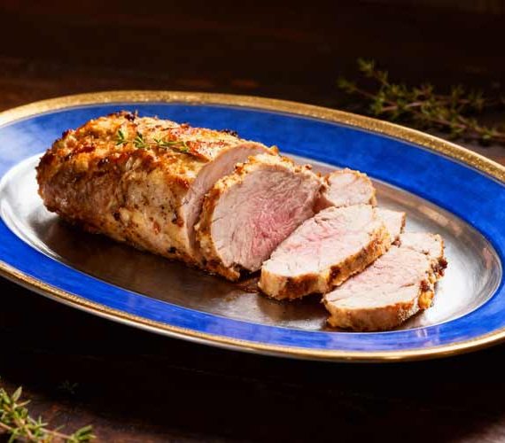 Varkenshaas opwarmen