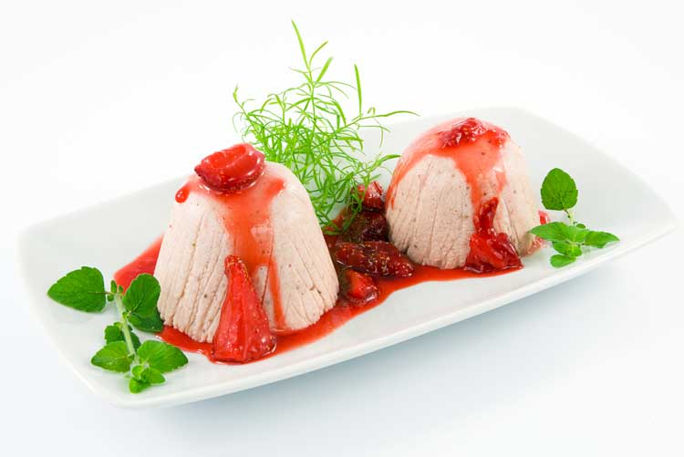 Aardbeien bavarois maken