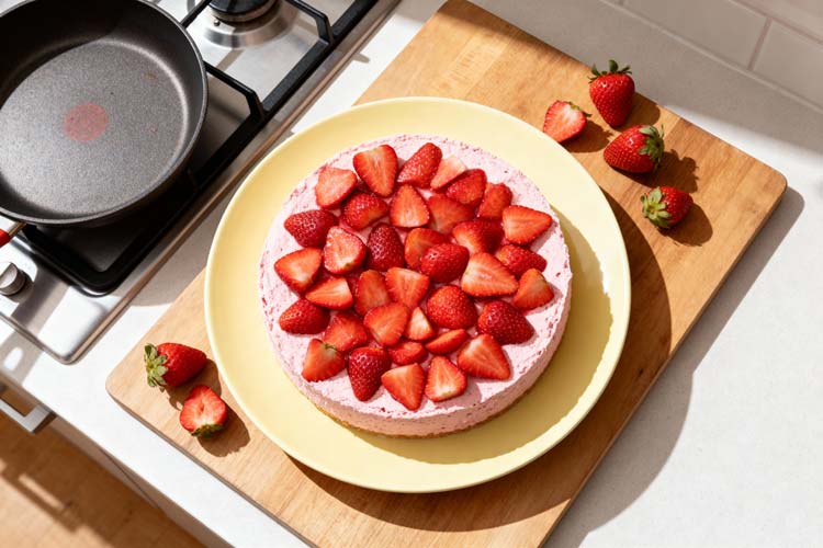 Aardbeien bavarois maken