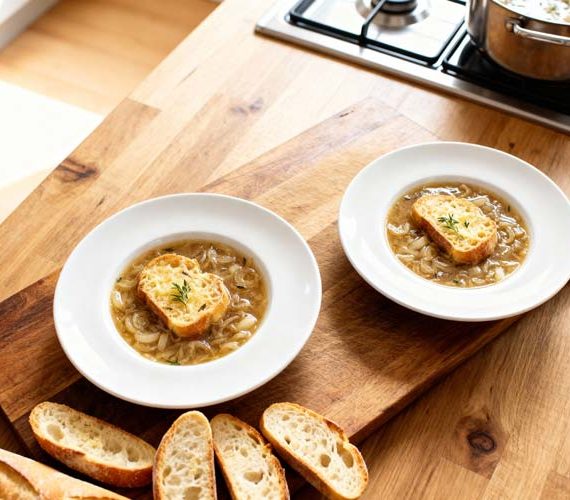 Franse uiensoep maken