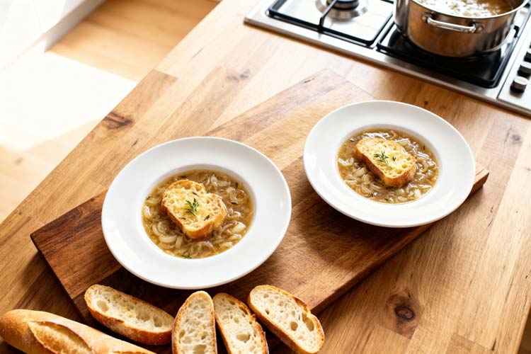 Franse uiensoep maken