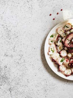 Octopus koken
