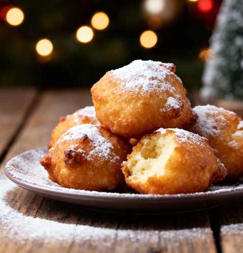 Oliebollen opwarmen