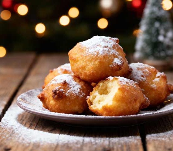 Oliebollen opwarmen