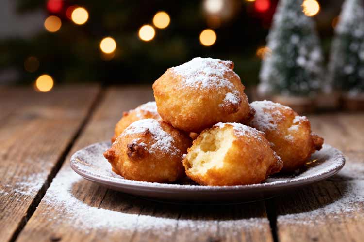 Oliebollen opwarmen
