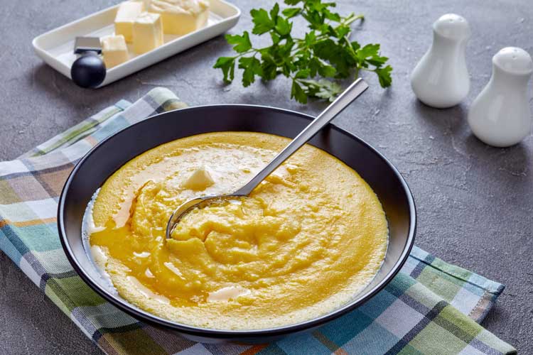 Polenta koken