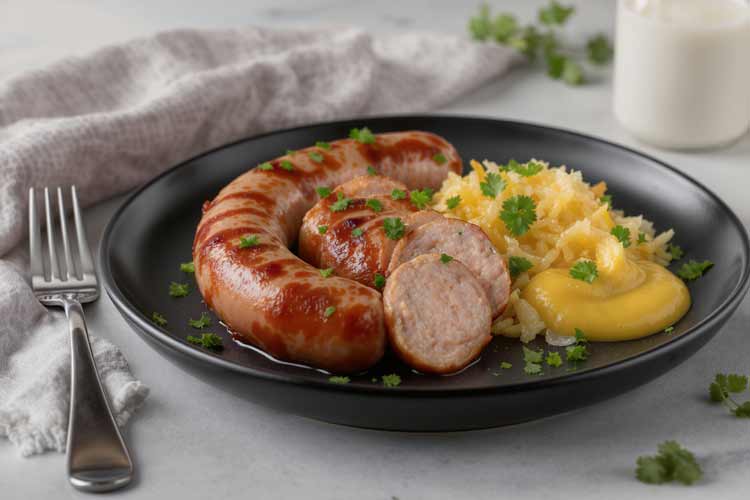 Saucijsjes opwarmen
