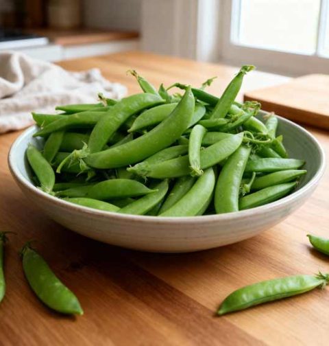 Sugar snaps koken