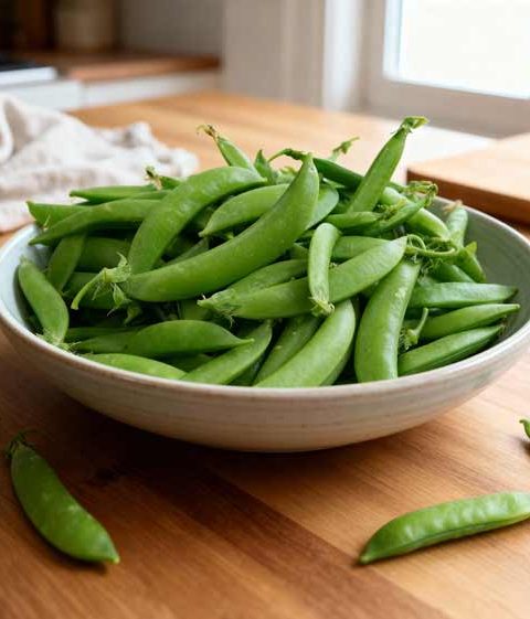 Sugar snaps koken