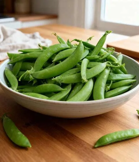 Sugar snaps koken