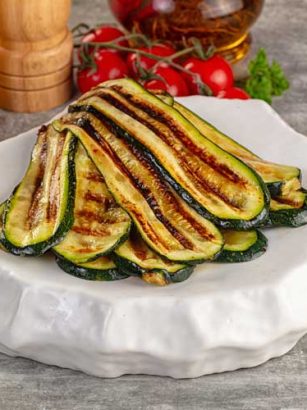 Courgette op de BBQ