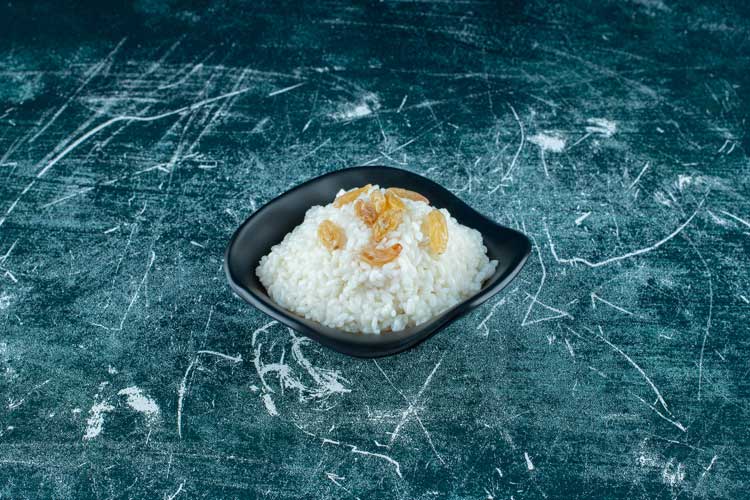 Dessertrijst koken