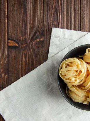 Fettuccine koken