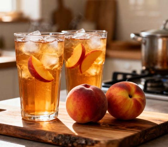 IJsthee perzik maken