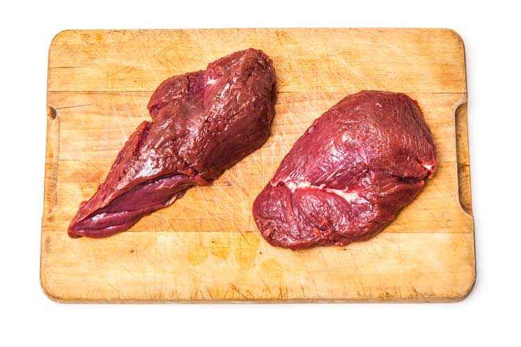 Kangoeroe steak bakken