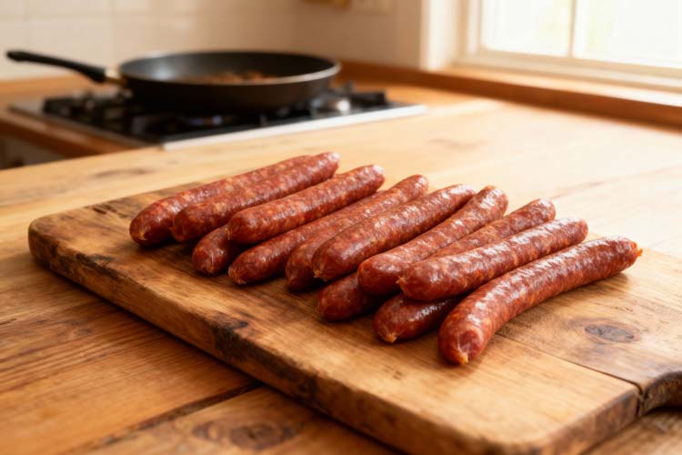 Merguez bakken