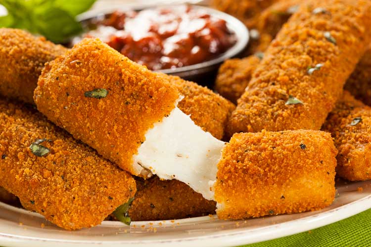 Mozarella bakken