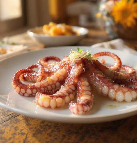 Octopus koken