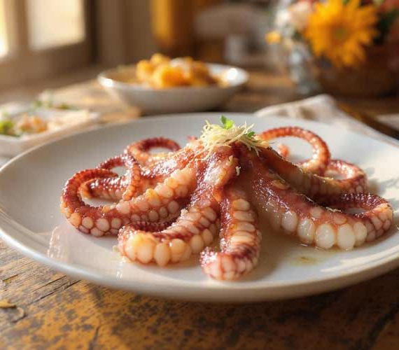 Octopus koken