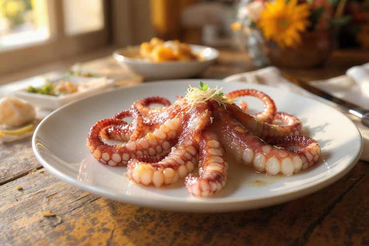 Octopus koken