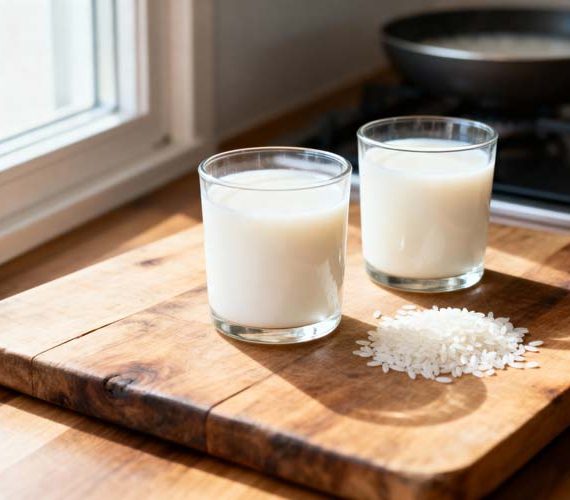 Rijstmelk maken
